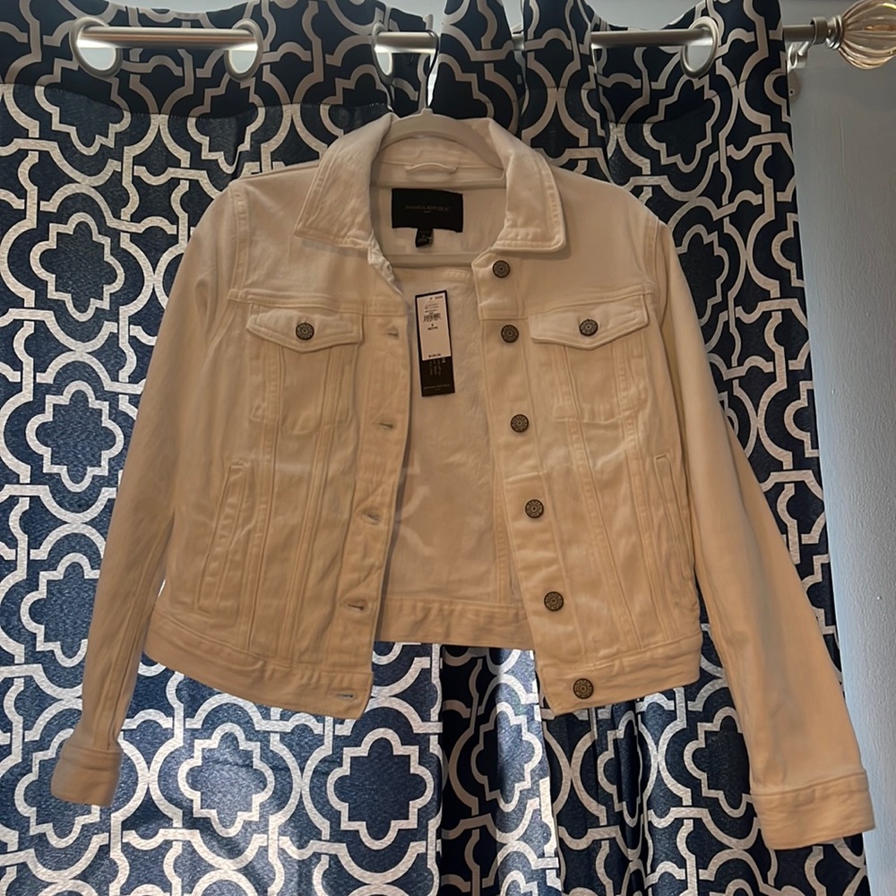 White Denim Jacket